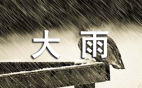 大雨小雨教案5篇【实用】