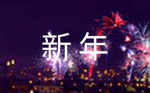 中班语言《新年》教案