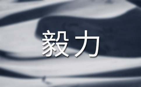 关于毅力的说说