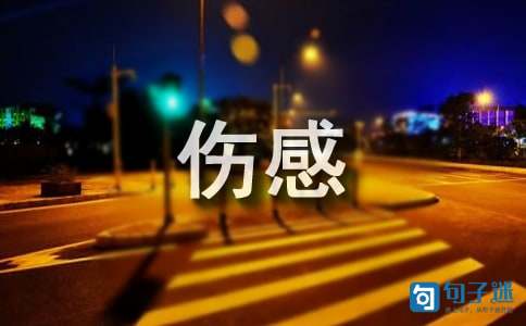 优美伤感句子96句